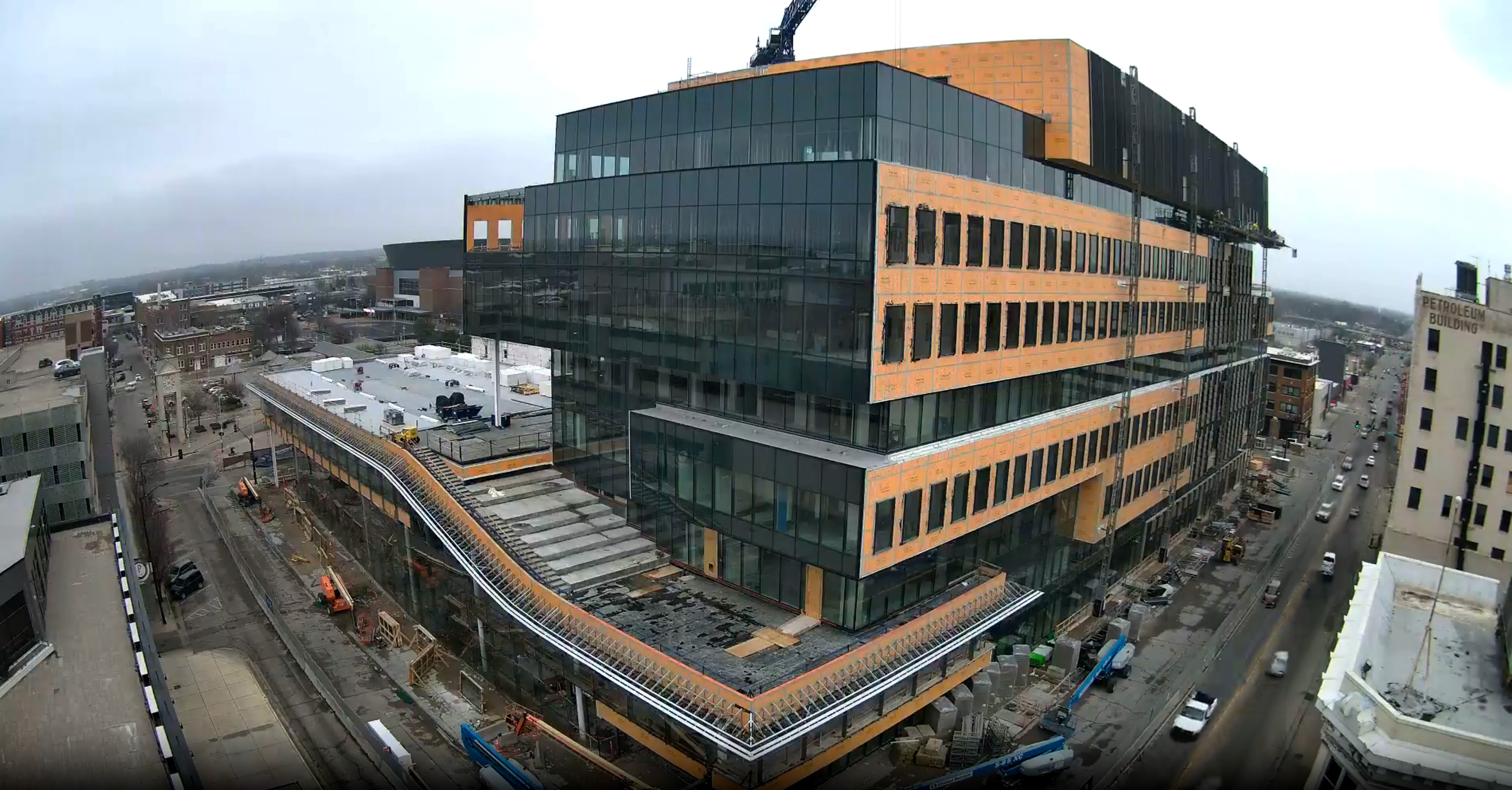 Wichita Biomedical Center construction shot March 4