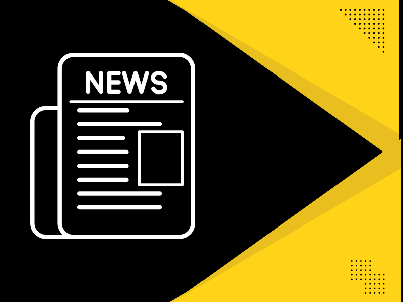 decorative element with a newspaper cover