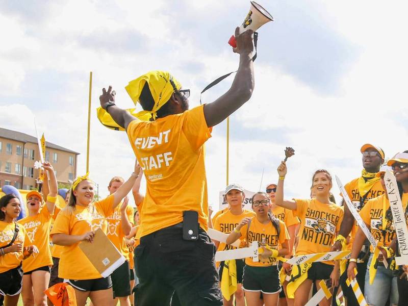 Students at Clash of the College