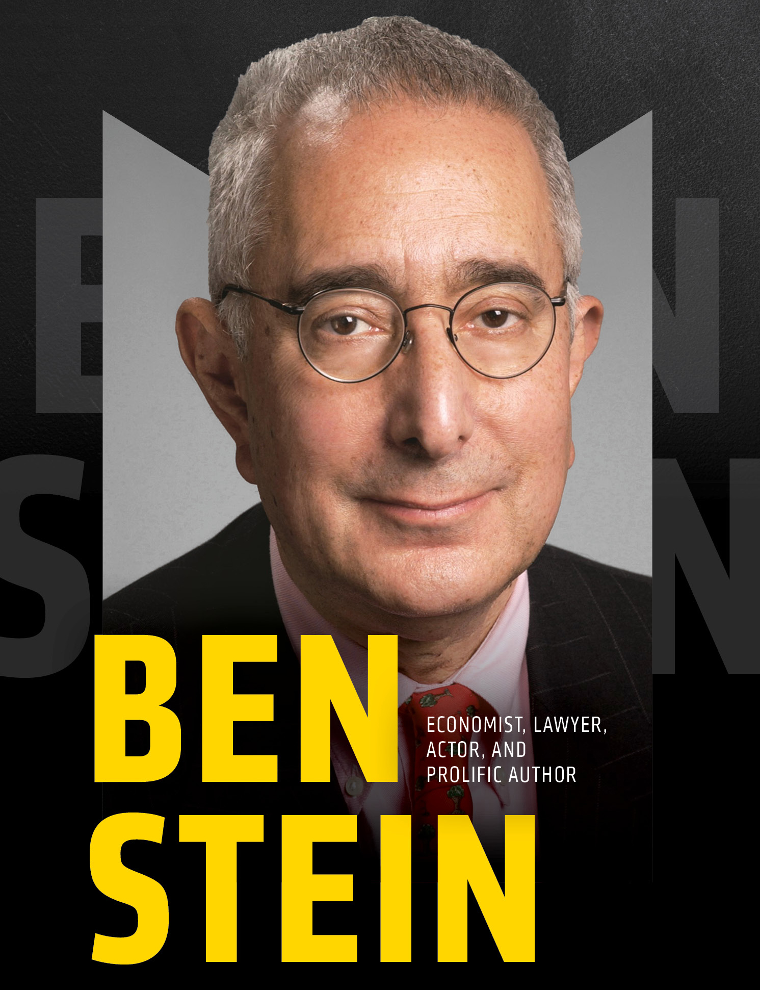 Ben Stein, economist, lawyer, actor and prolific author