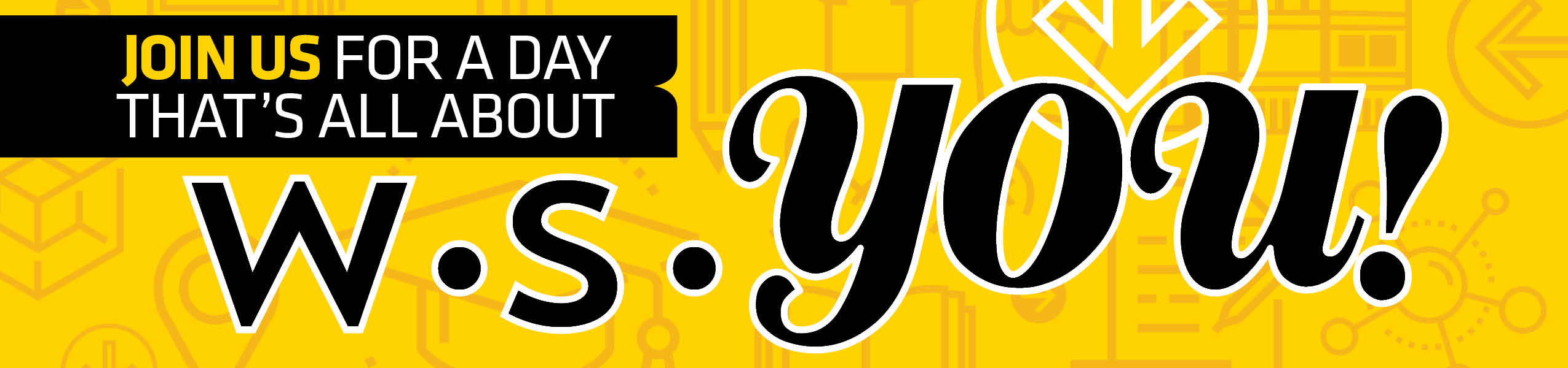 W-S-YOU decorative banner