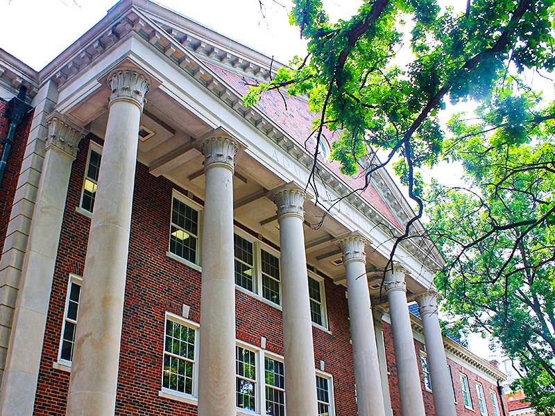 Jardine Hall, location of the Office of Financial Aid