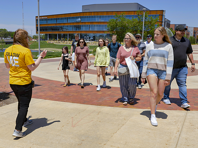 Campus Tour at Wichita State University.
