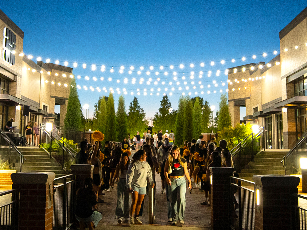 Braeburn Square during 2024 Shocktoberfest.