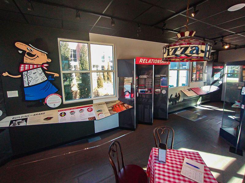 Pizza Hut Museum interior
