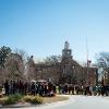 John Bardo funeral procession crowd at Wiedemann