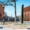 John Bardo funeral procession passing through campus