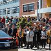 John Bardo funeral procession pauses in front of the RSC