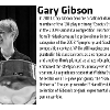A photo and bio of gary gibson