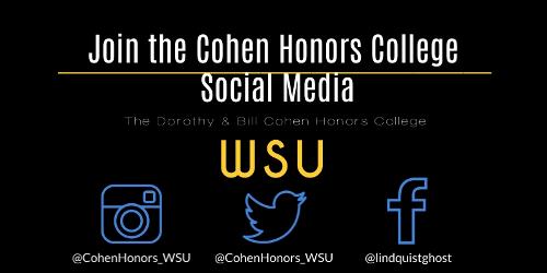 Cohen Honors College Social Media Handles