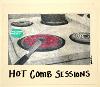 "Hot Comb Sessions," lithograph, silkscreen, contact paper, found paper, 2021