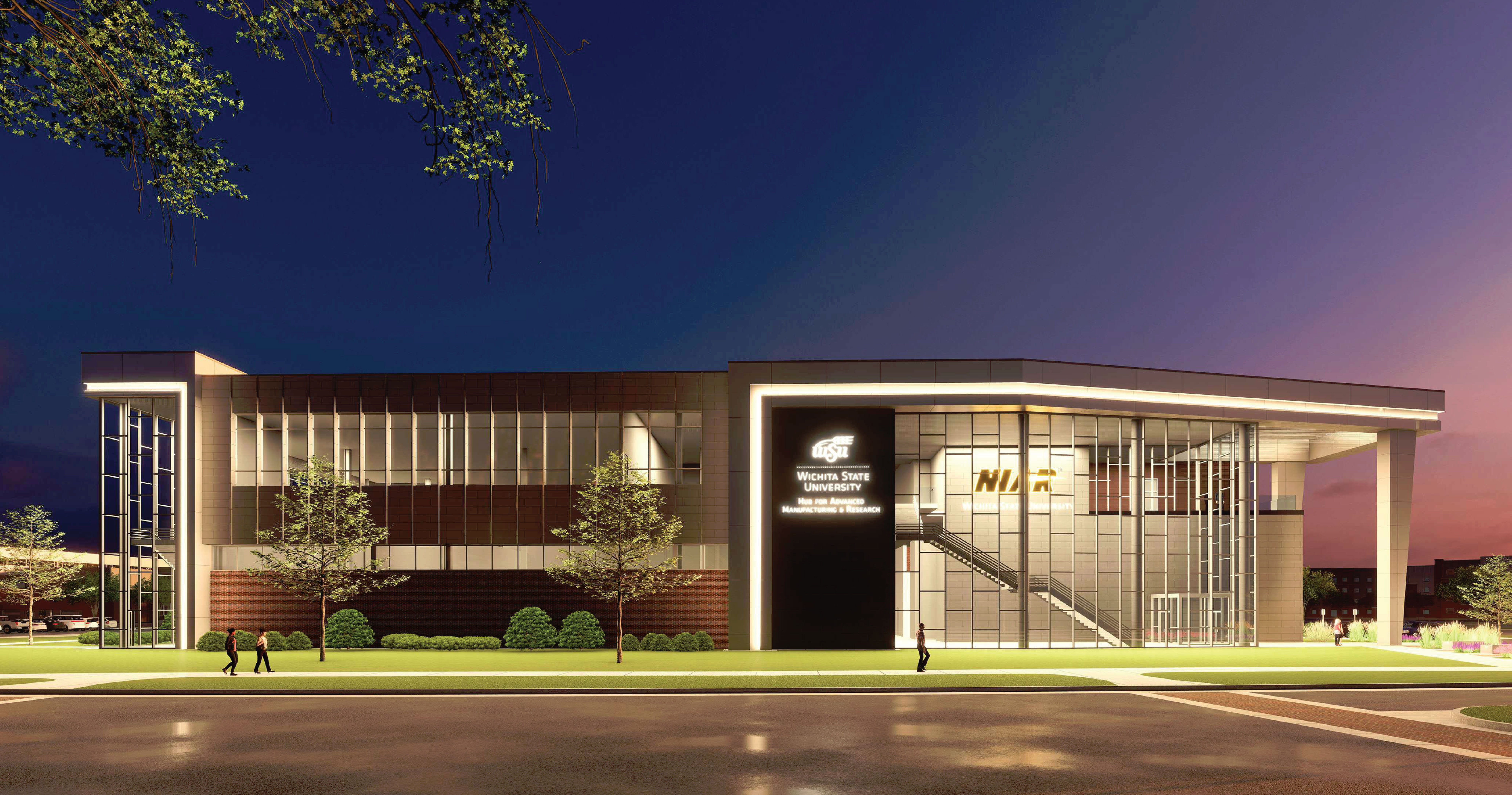 Draft rendering of HAMR building