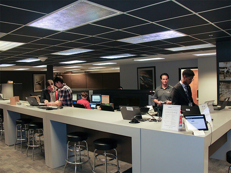 A photo of the Textron Help Hangar