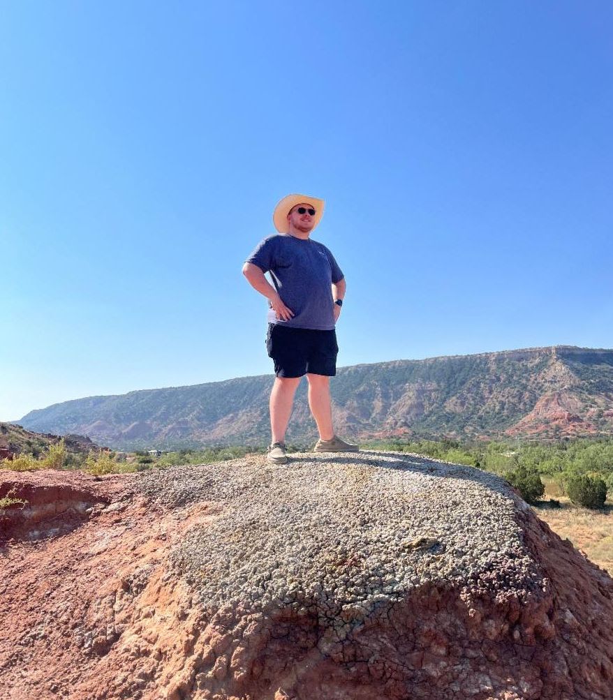 Photo of Nicholas Ridpath hiking