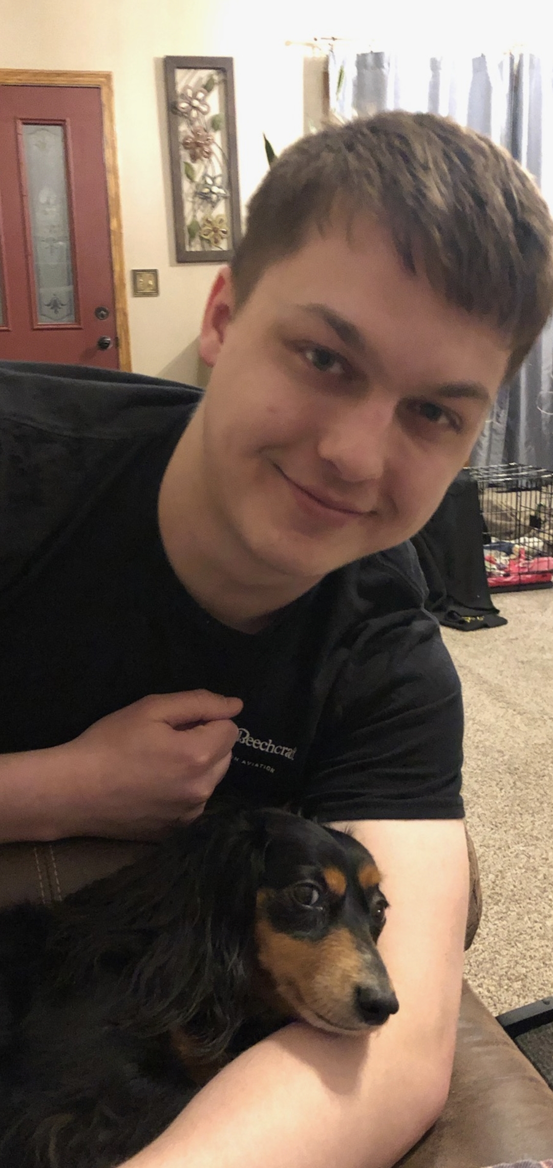 Photo of Nick Knobbe with their dog