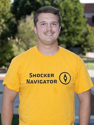Photo of Arron Russell in a Shocker Navigator shirt