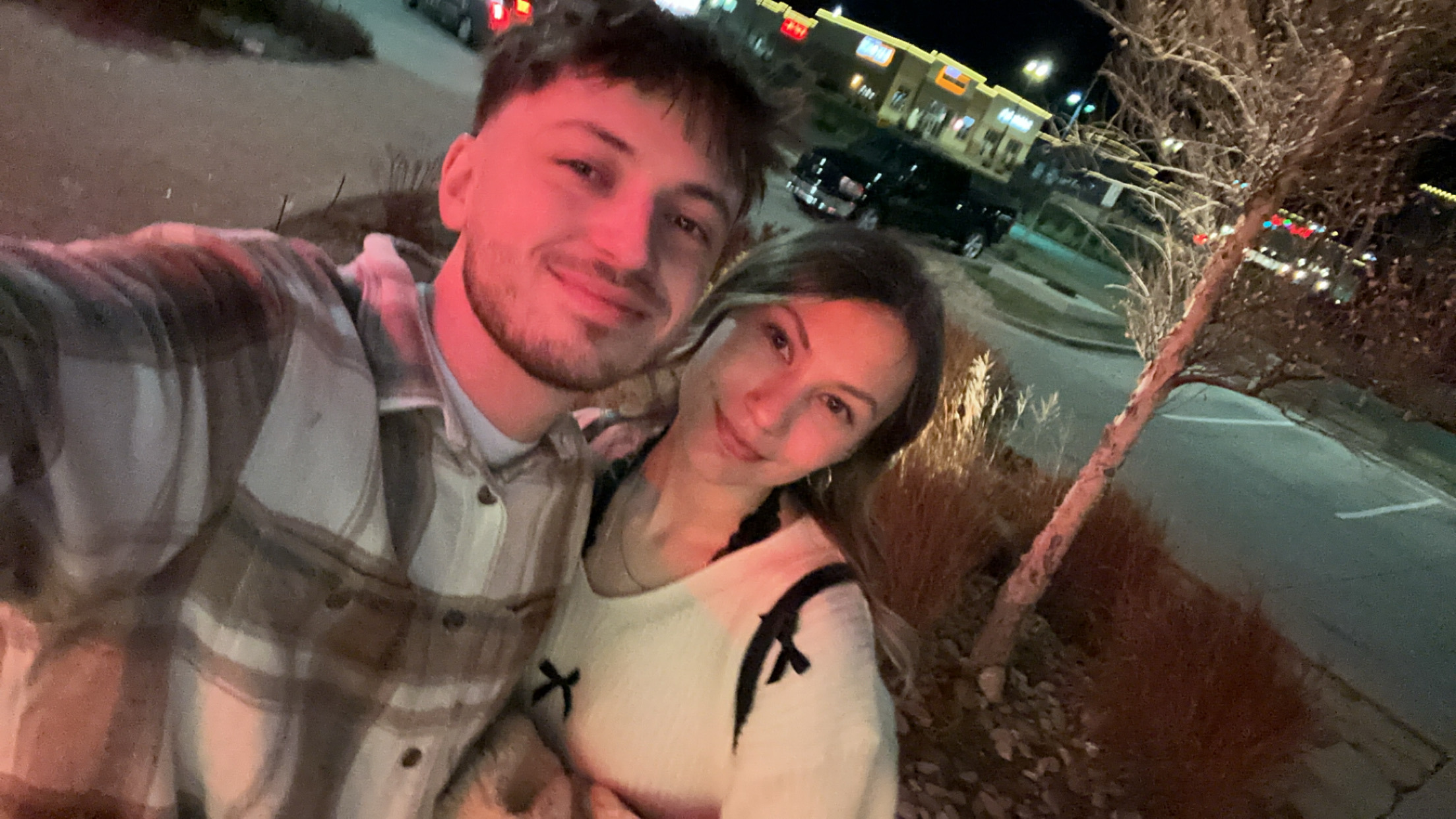 Photo of Caleb Allen and one other