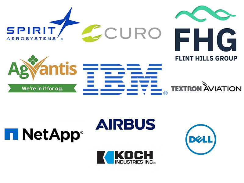 nirdt industry partner logos in a collage. partners listed in text below