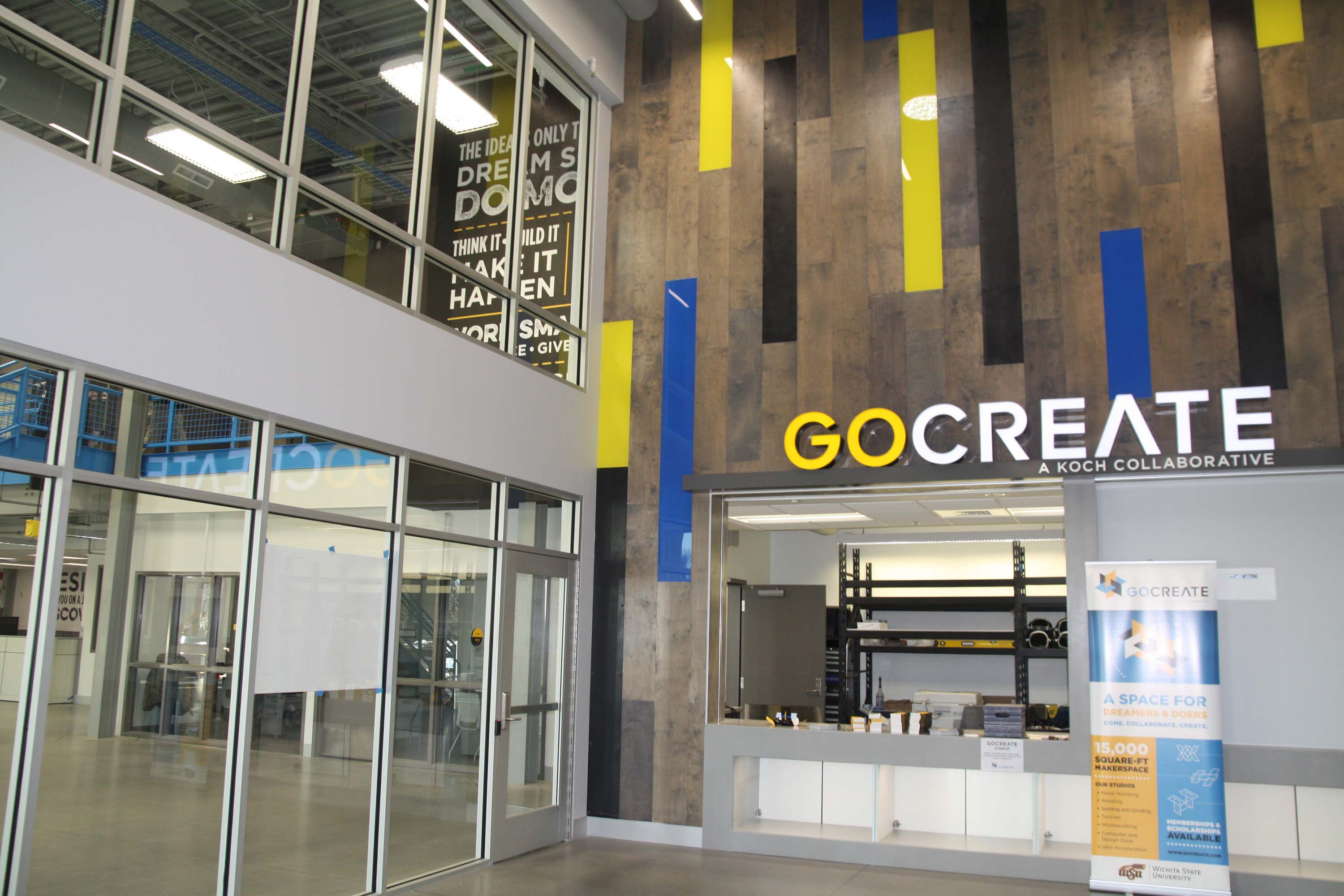 gocreate interior entrance