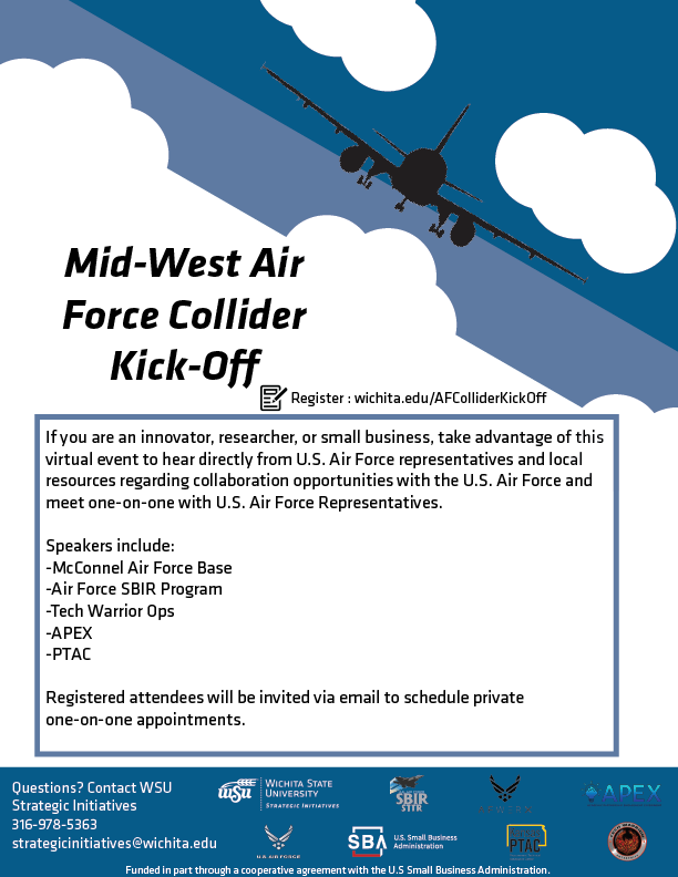AF Collider Kick-Off Flyer