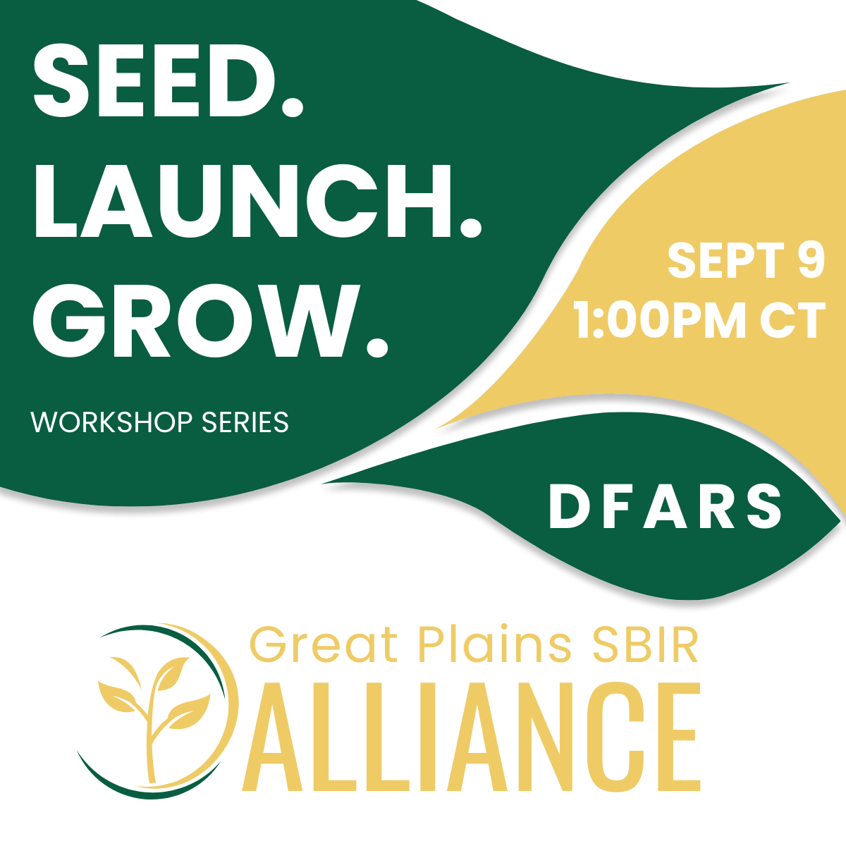 DFARS Webinar Infographic stating the webinar is September 9th at 1pm