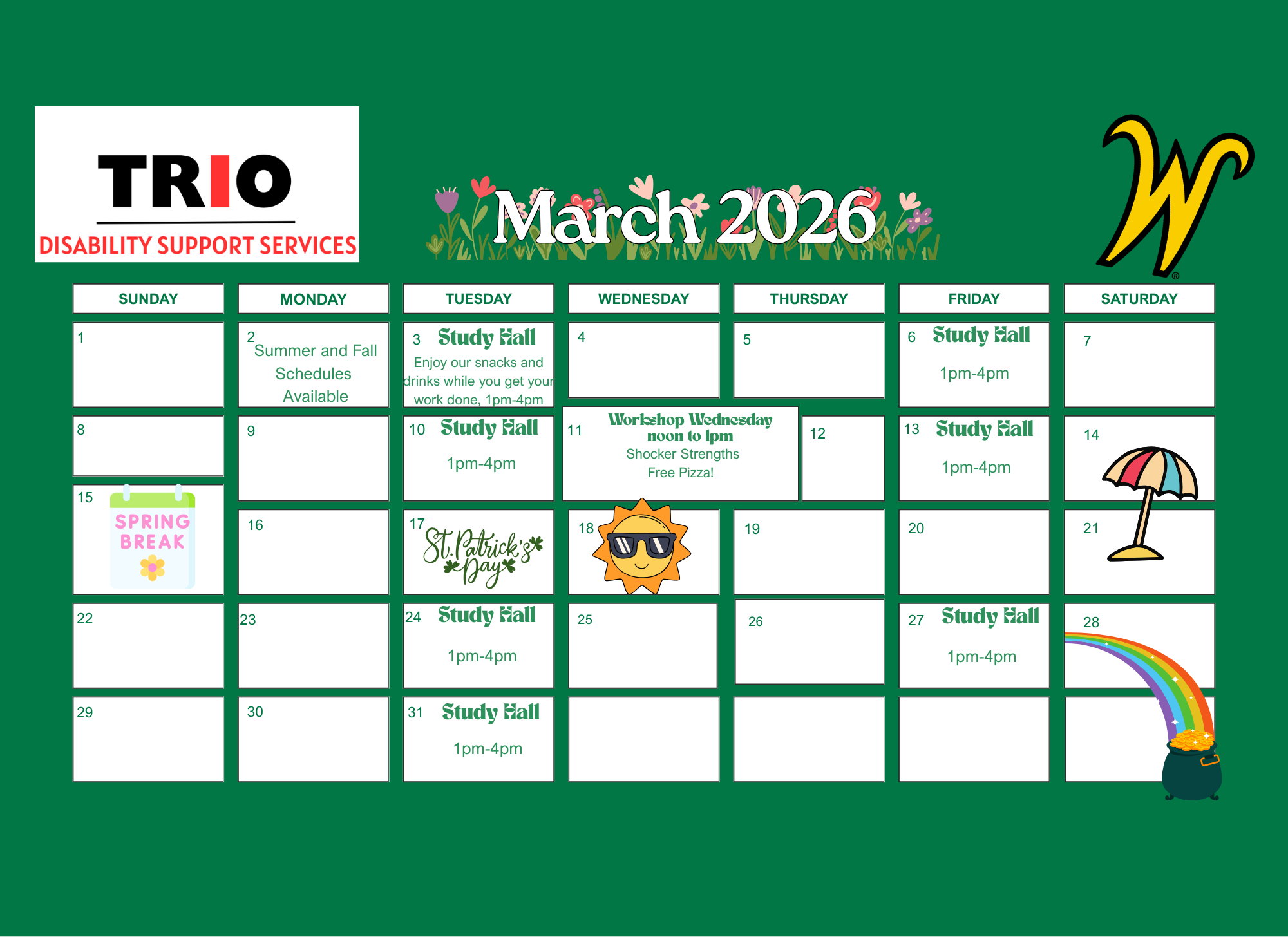 March Calendar