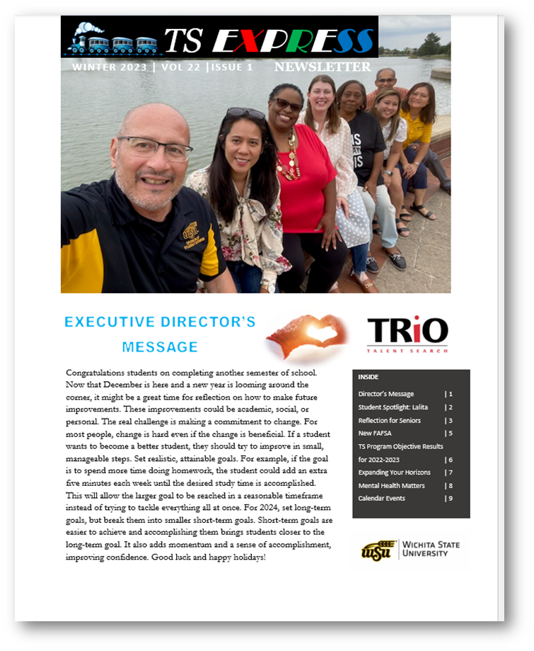 Winter 2023 Newsletter Winter 2023 Newsletter