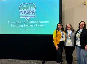 Katie Davidson presented at the NASPA Annual confernece