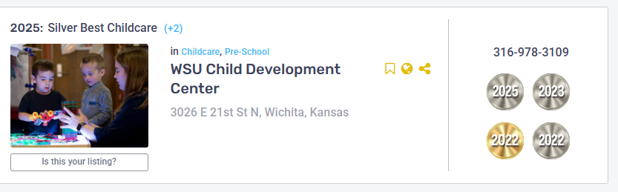 2025 Silver Best Childcare
