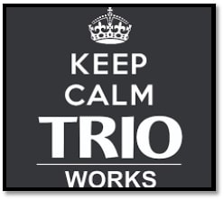 Trio works keep calm 