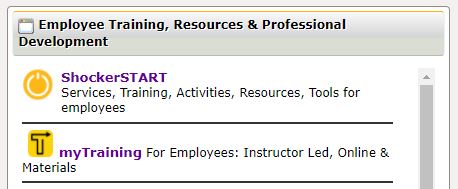 myWSU: Employee Training, Resources & Professional Development Channel image