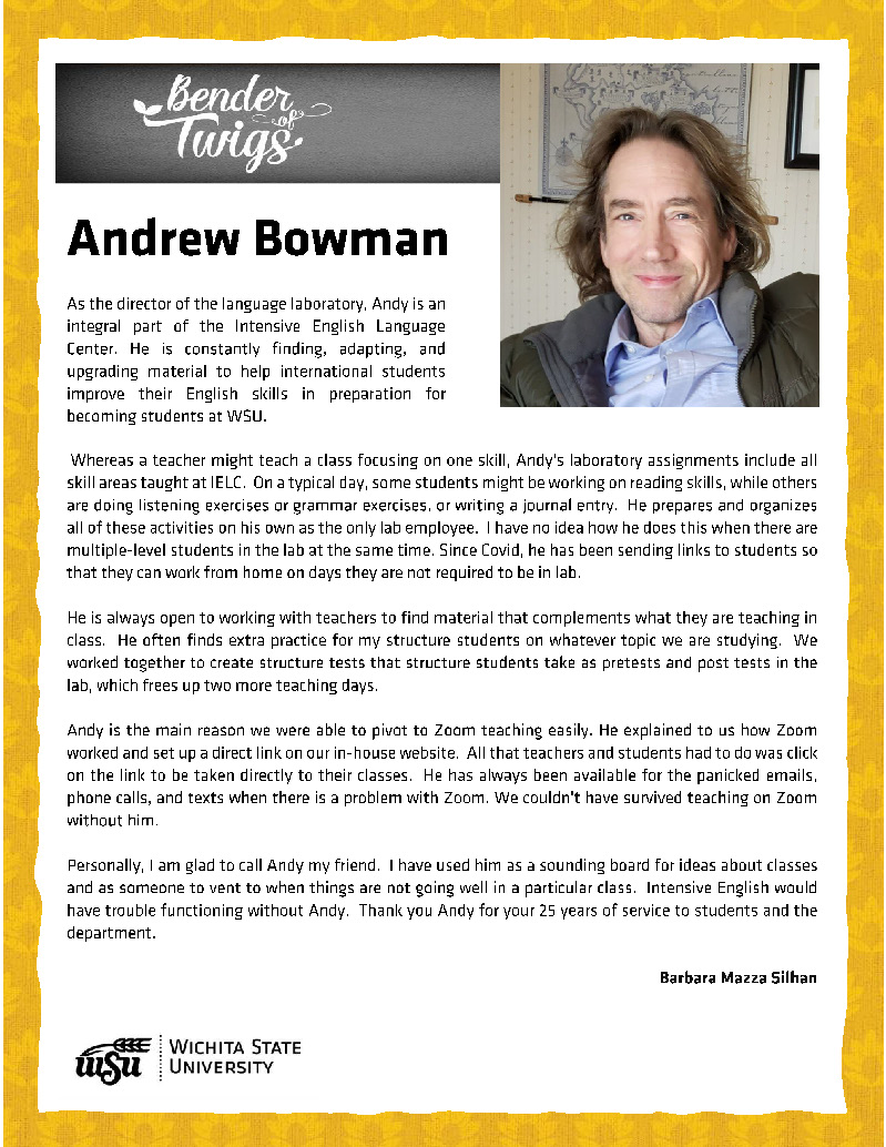 Andrew Bowman