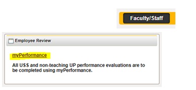 my W S U page my performance link