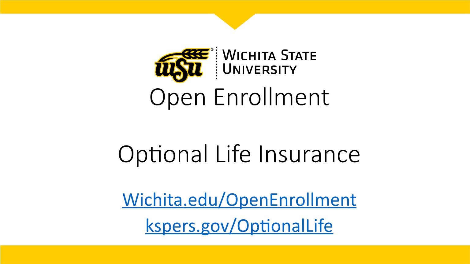 Optional Life Insurance Presentation