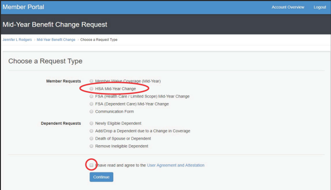 image for mid year benefit change request
