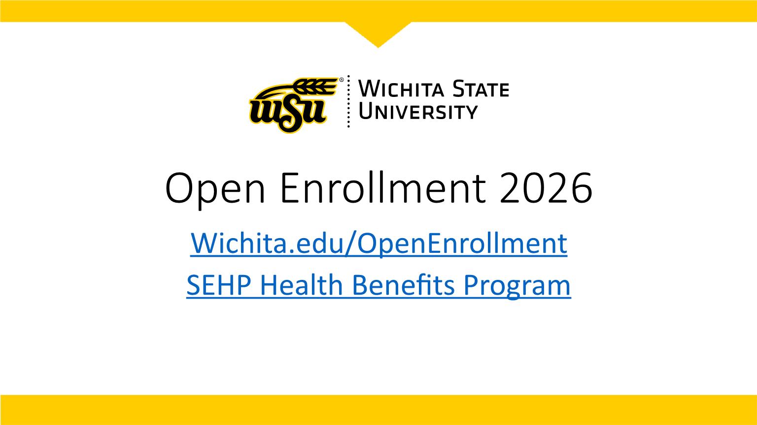 SEHP Benefits Presentation