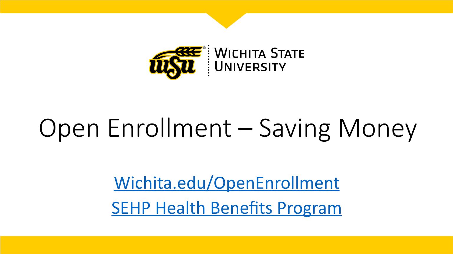 Saving Money Presentation