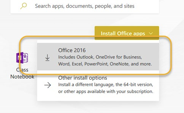 Screenshot Office Download Screenshot