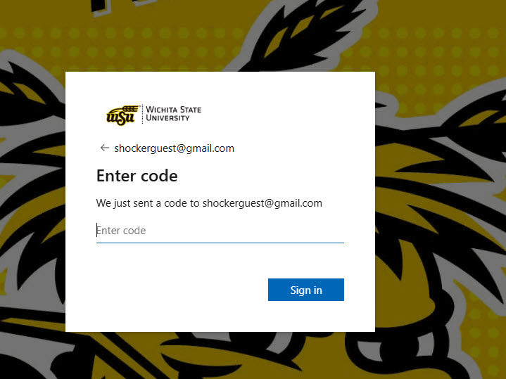 Code entry