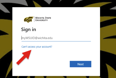 myWSU sign in screen myWSU sign in screen