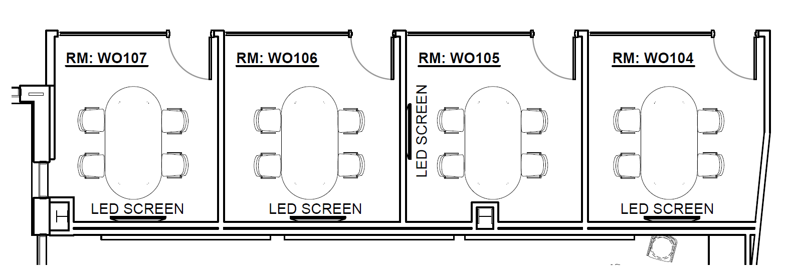RM 104-107 setup