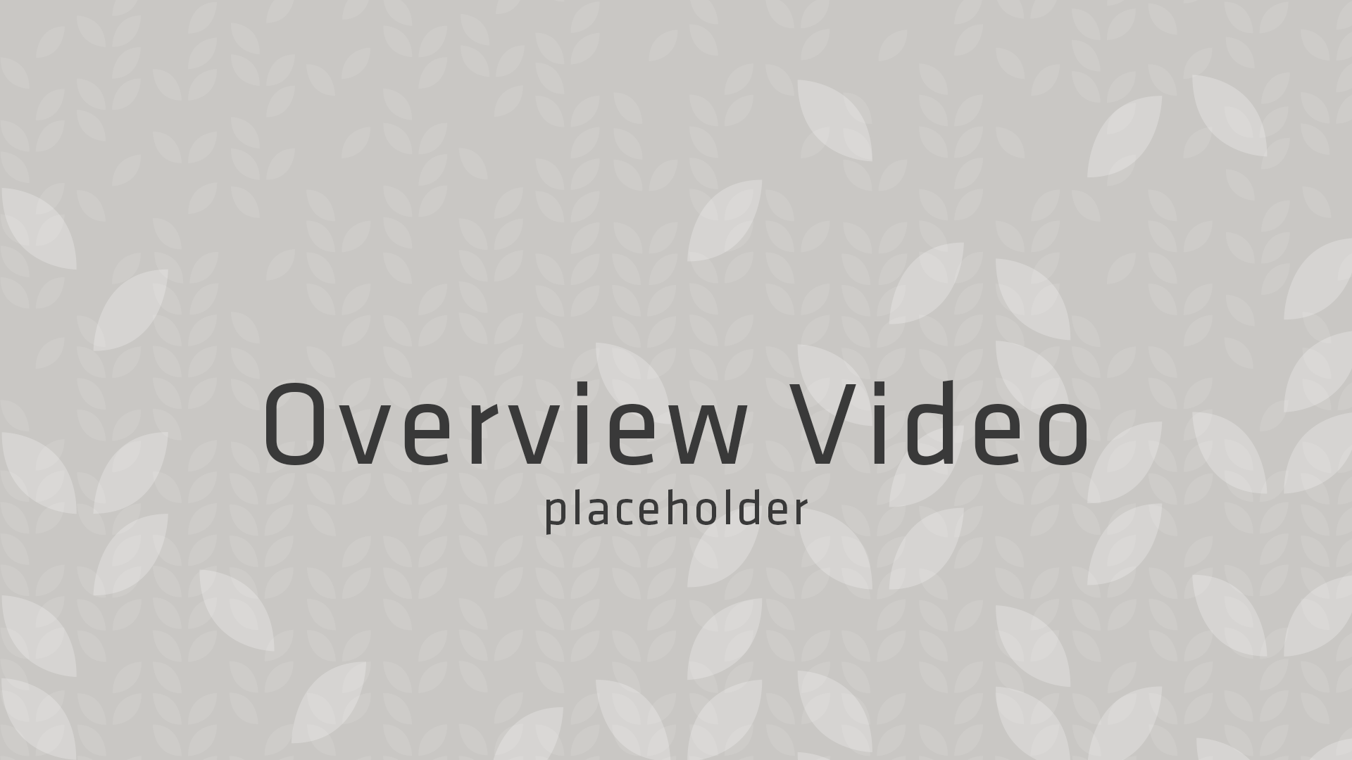 video placeholder