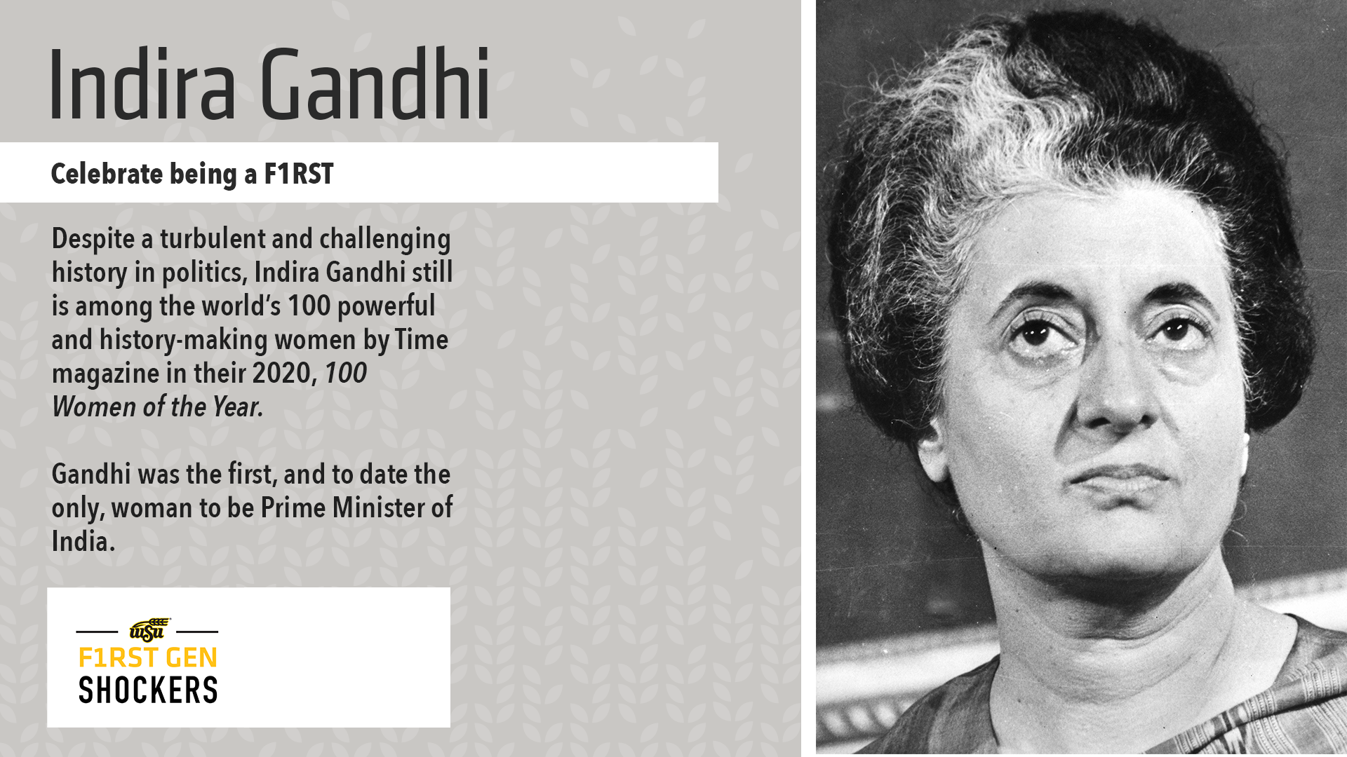 Indira Gandhi Long