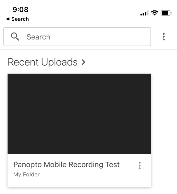 panopto screenshot