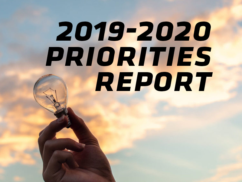 2019-2020 Priorities Report