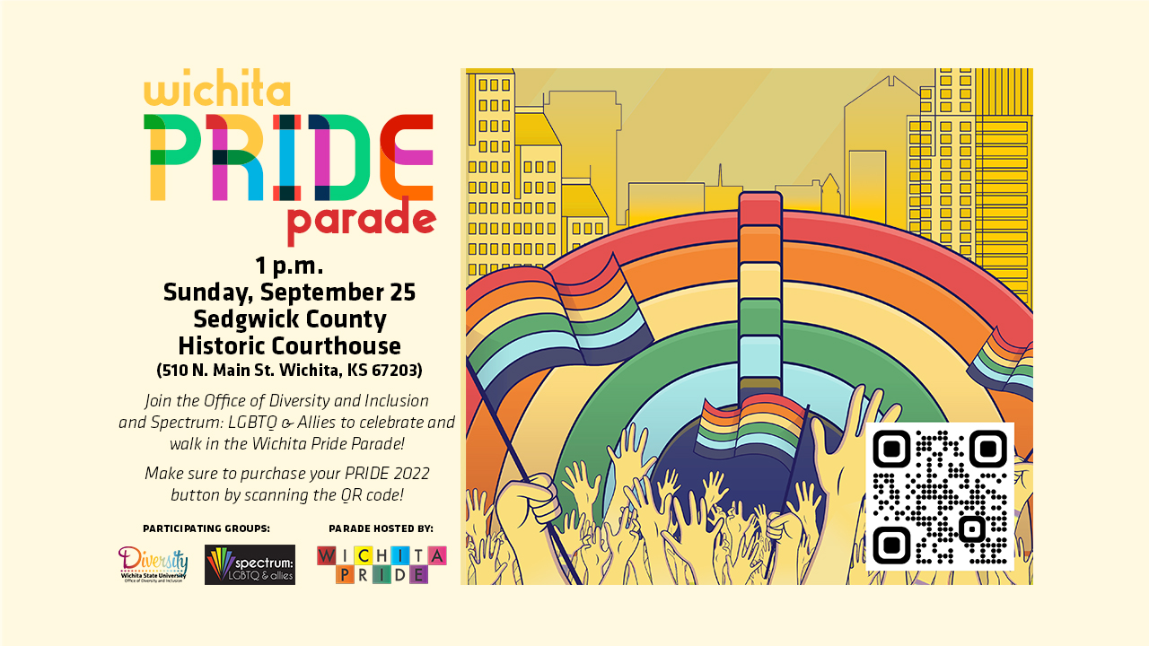 WSU Event Wichita Pride Parade 2022 Sunday, September 25, 2022