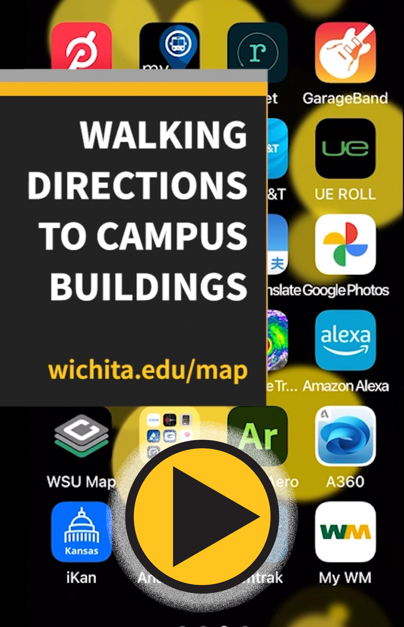 Walking Directions Screenshot. Click to play