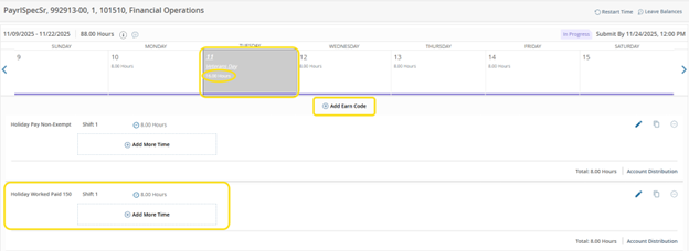 2024 Holiday Worked Paid 150 screenshot