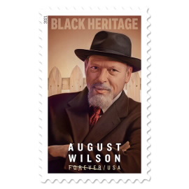 August Wilson Postage Stamp
