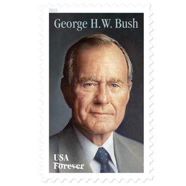 George H.W. Bush stamp image